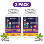 NuBest Tall 10+ Teens Growth Formula 60 Capsules ( Pack of 2 )