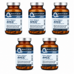 AHCC Immune Support 60 Vegicaps ( Pack of 5 )