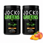 Jocko Greens Peach Organic Superfood Powder ( Pack of 2 )
