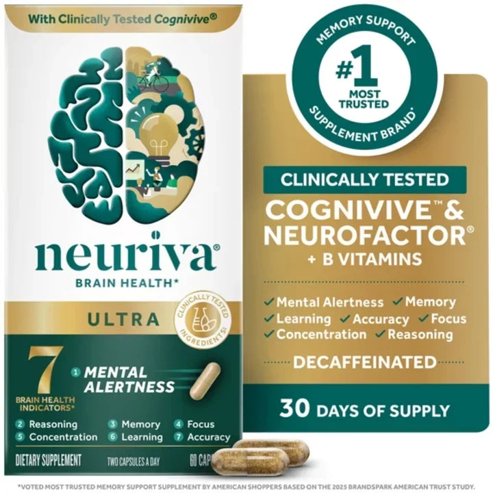 Brain Health Ultra 60 Capsules ( Pack of 3 )