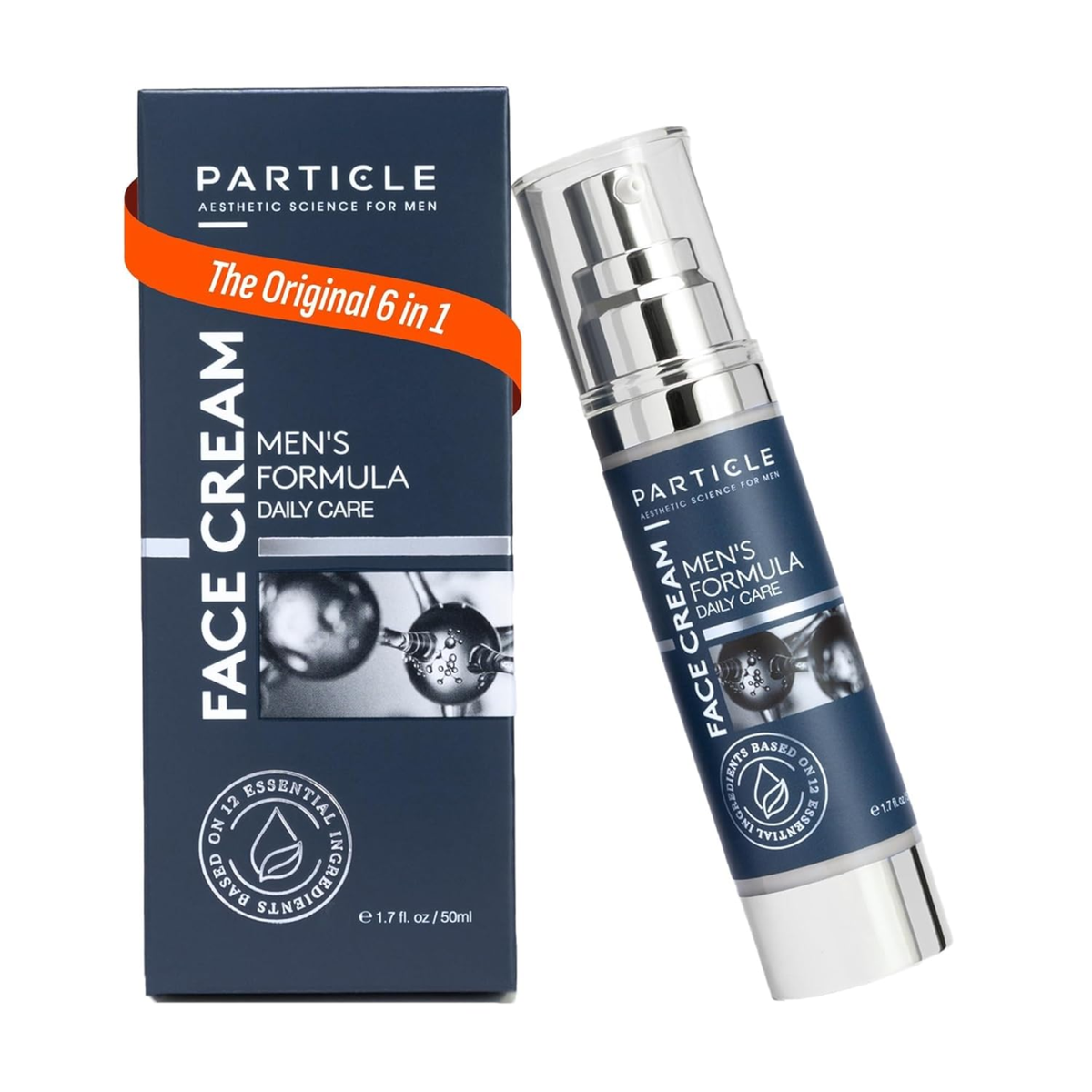 Particle Face Cream Men's Formula Daily Care, 50 ml