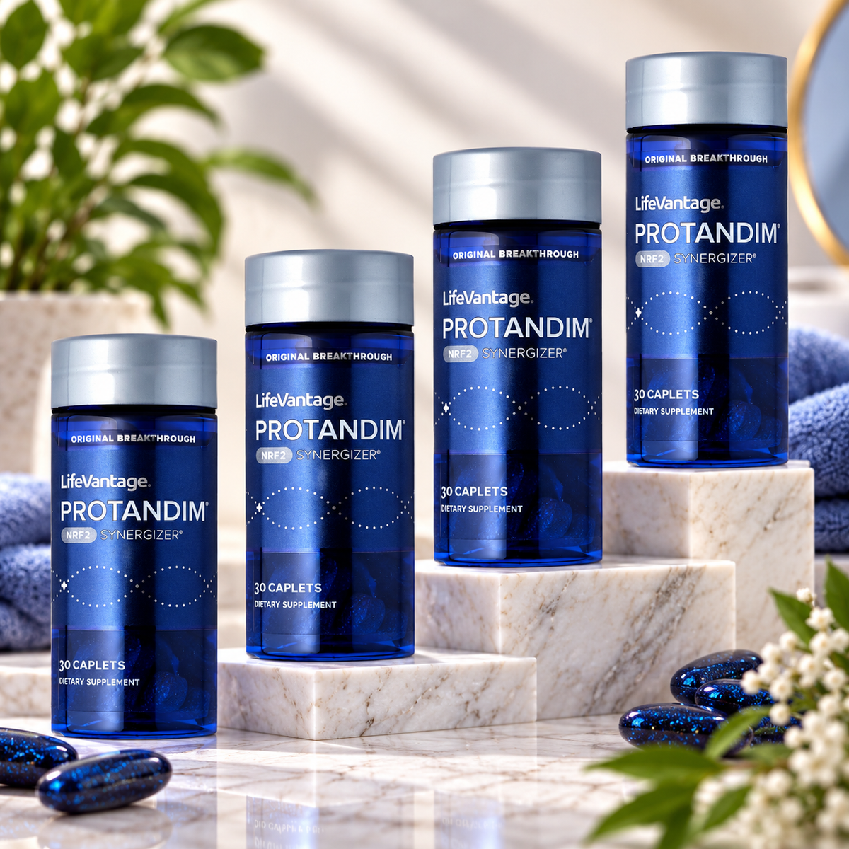 LifeVantage Protandim Nrf2 Synergizer 4-Pack – 120 Caplets