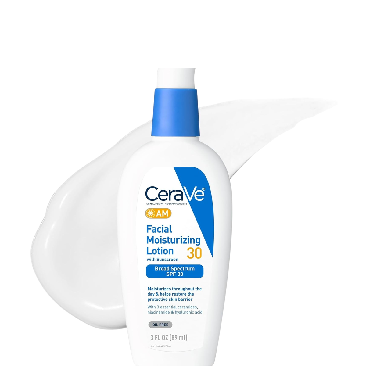 CeraVe AM Facial Moisturizing Lotion with Sunscreen SPF 30