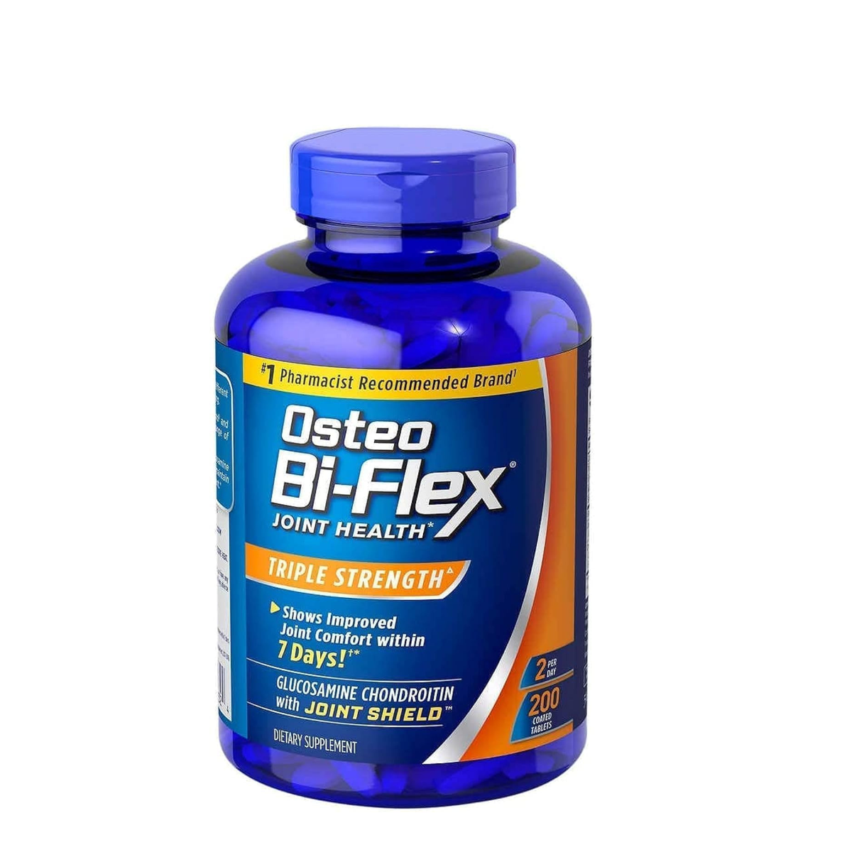 Osteo Bi-Flex Joint Health Triple Strength Glucosamine Chondroitin with Joint Shield, 200 Coated Tablets