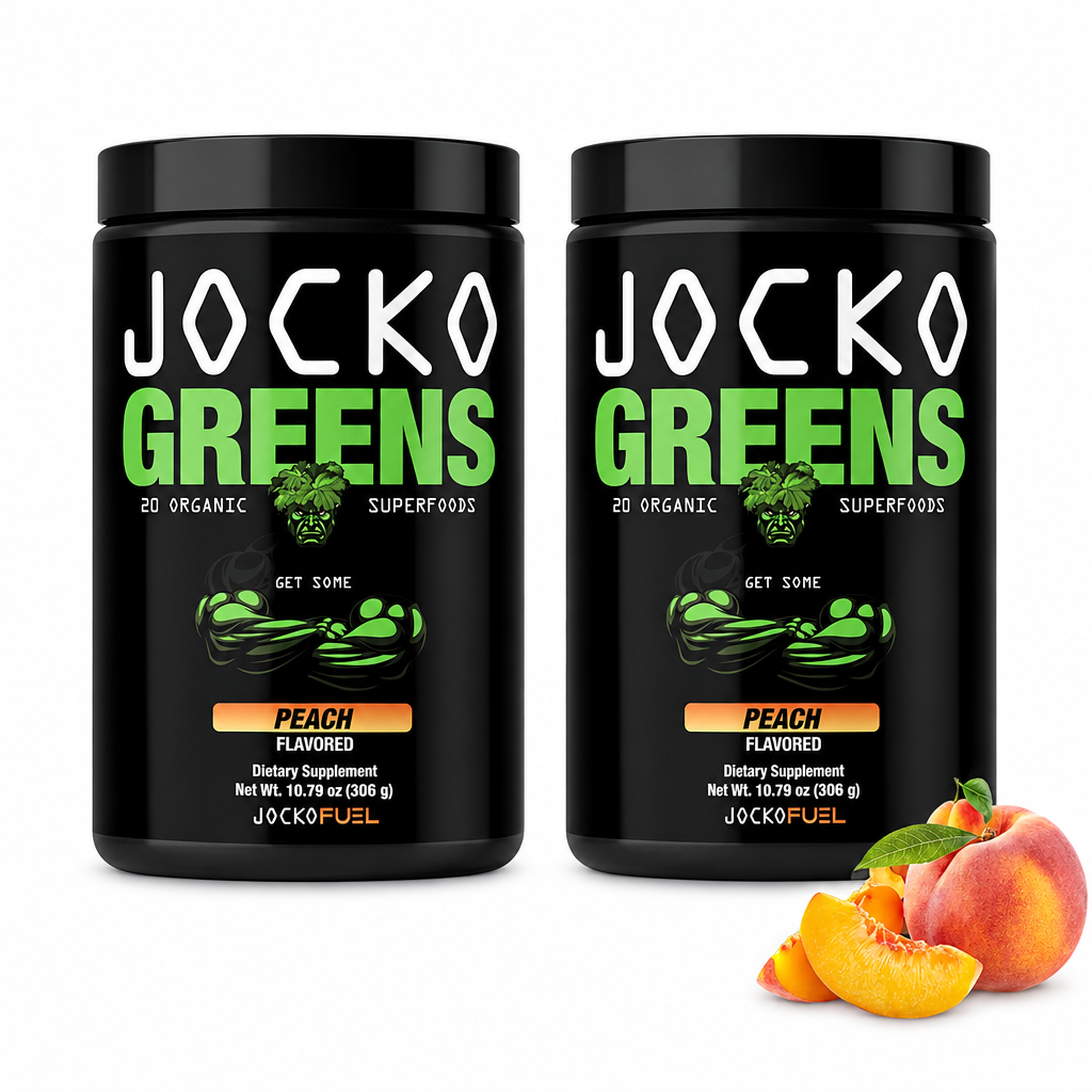Jocko Greens Peach Organic Superfood Powder ( Pack of 2 )