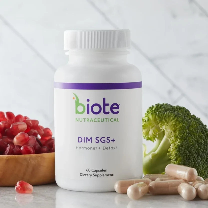 BIOTE DIM SGS+ Hormone & Detox Support 60 Capsules