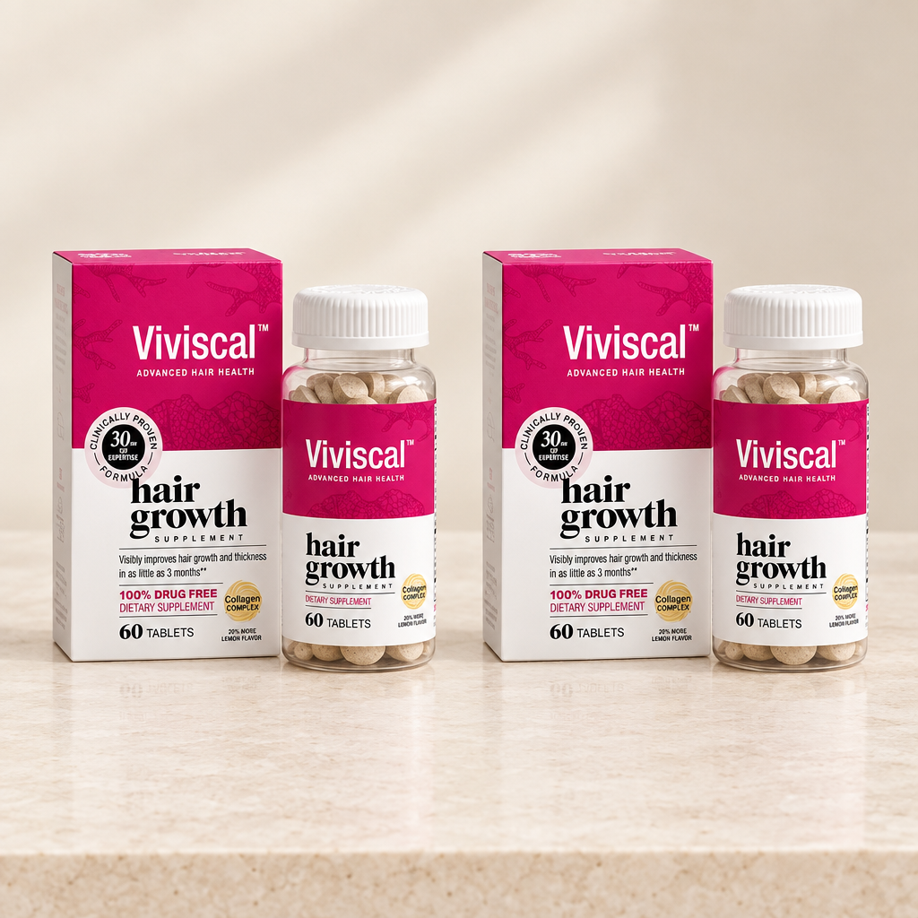 Viviscal Hair Growth Supplement for Women 60 Tablets ( Pack of 2 )
