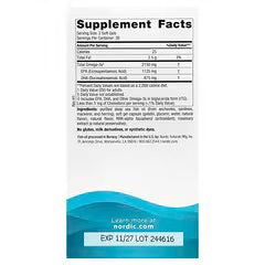 Nordic Naturals Ultimate Omega 2X Lemon 60 Softgels