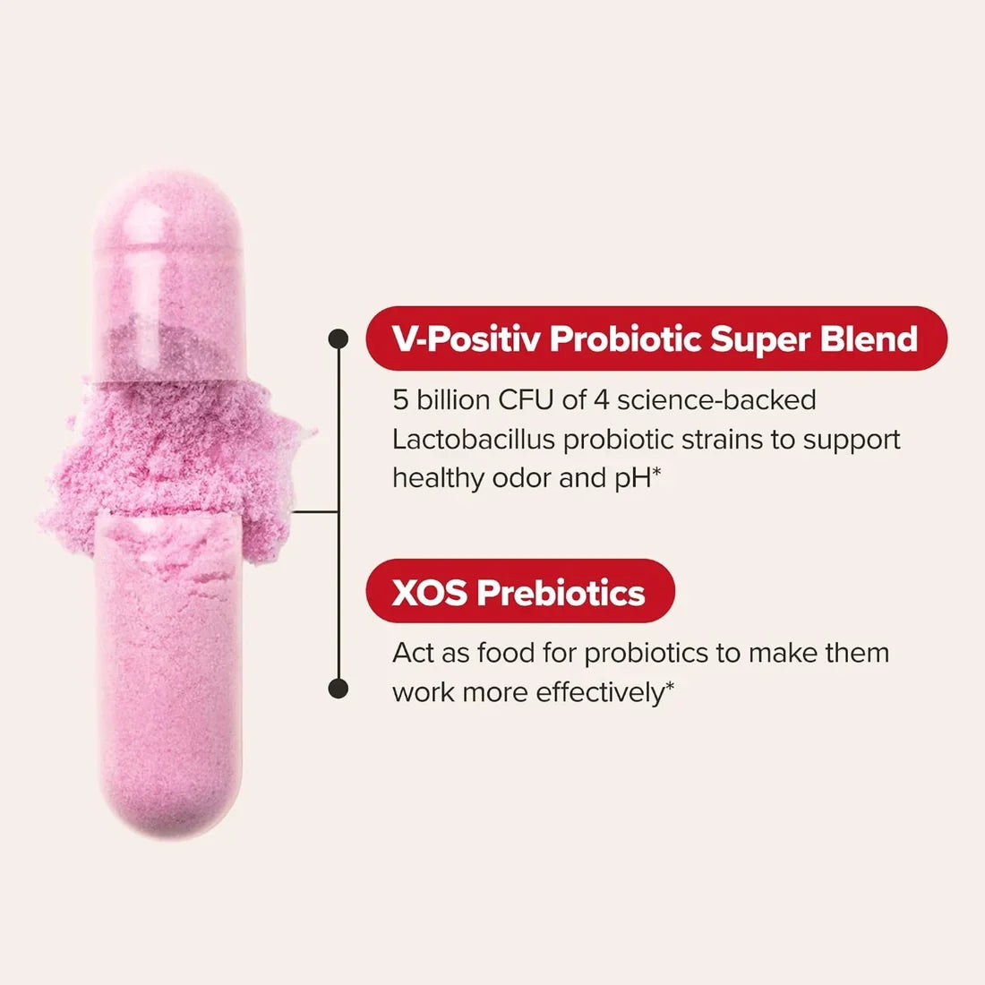 O Positiv URO Vaginal Probiotic – 60 Vegan Capsules