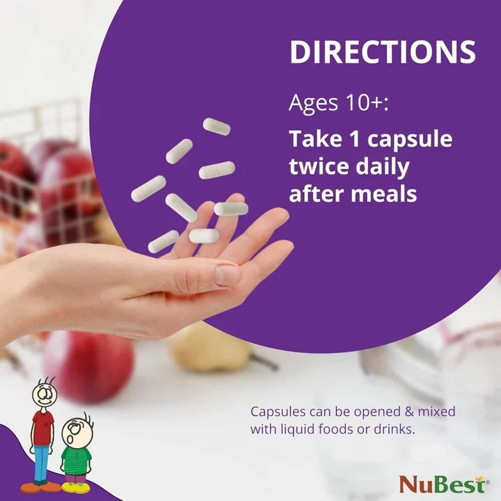 NuBest Tall 10+ Teens Growth Formula 60 Capsules ( Pack of 5 )
