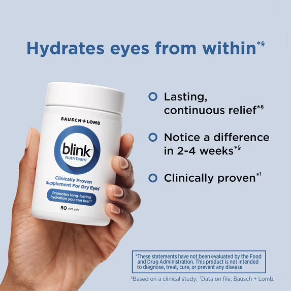 Blink NutriTears Dry Eye Supplement