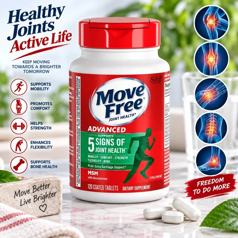 Schiff Move Free Advanced Joint Health 120 Tablets