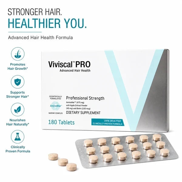 Viviscal PRO Advanced Hair Health Supplement 180 Tablets