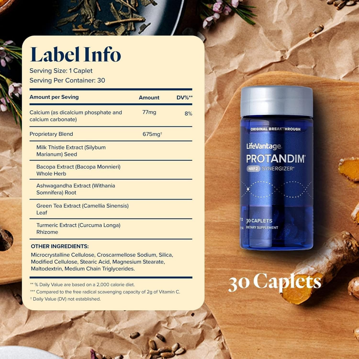 LifeVantage Protandim Nrf2 Synergizer – 30 Caplets