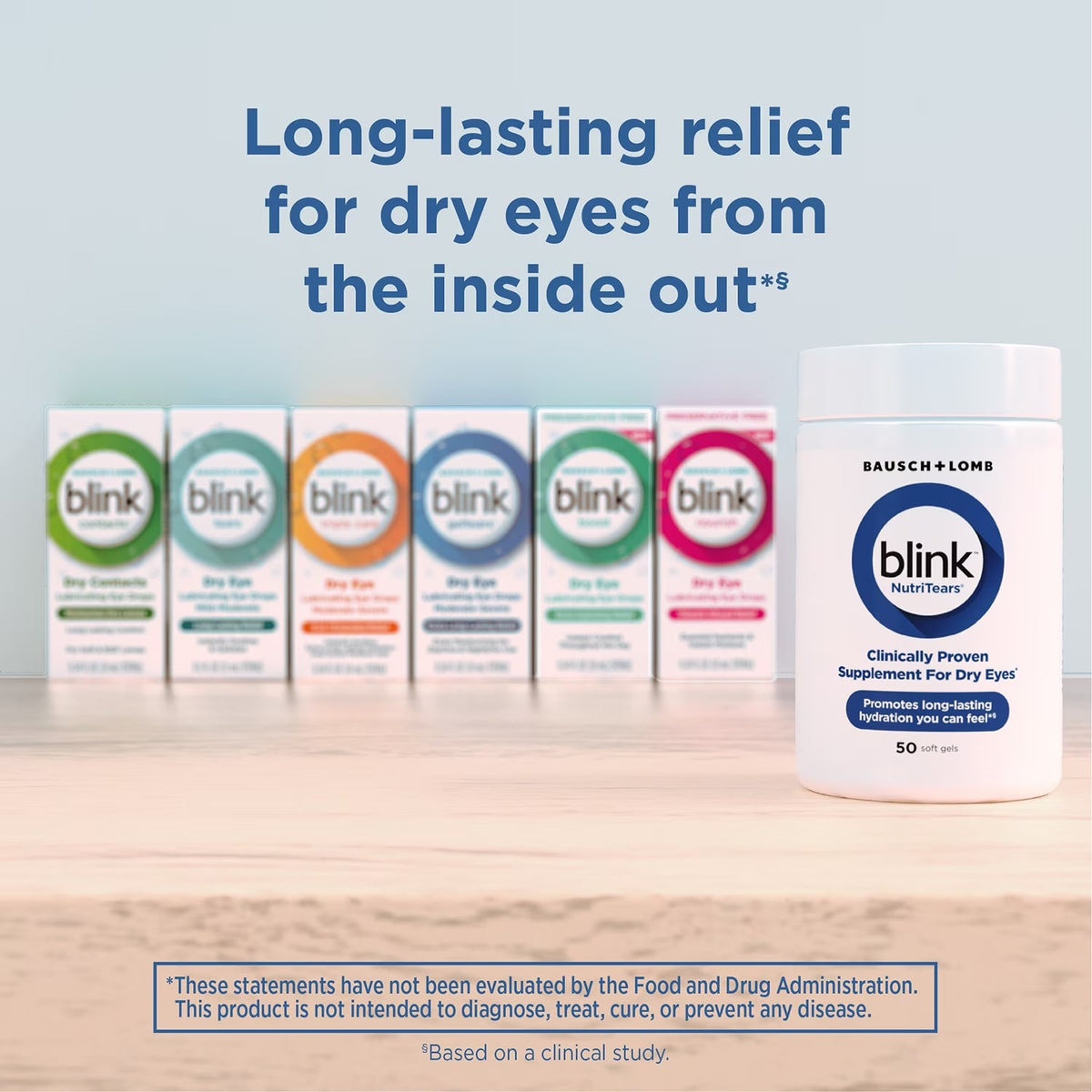 Blink NutriTears Dry Eye Supplement