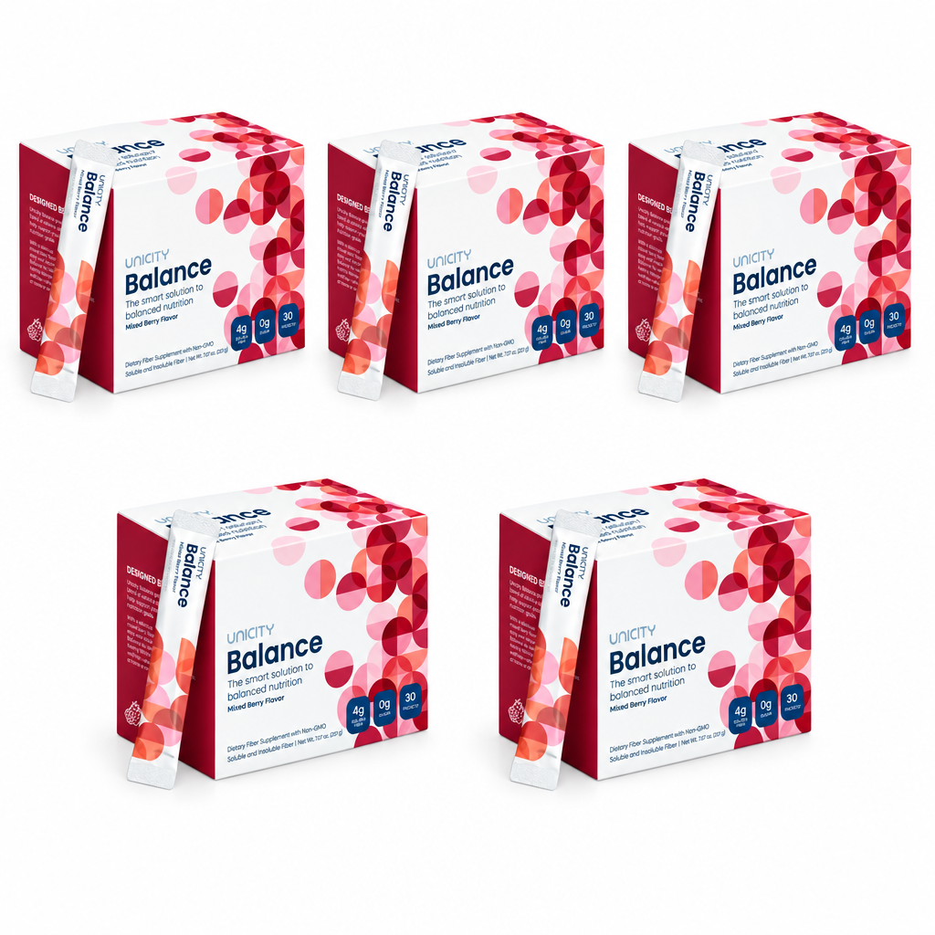 Unicity Balance Mixed Berry 30 Packets ( Pack of 5 )