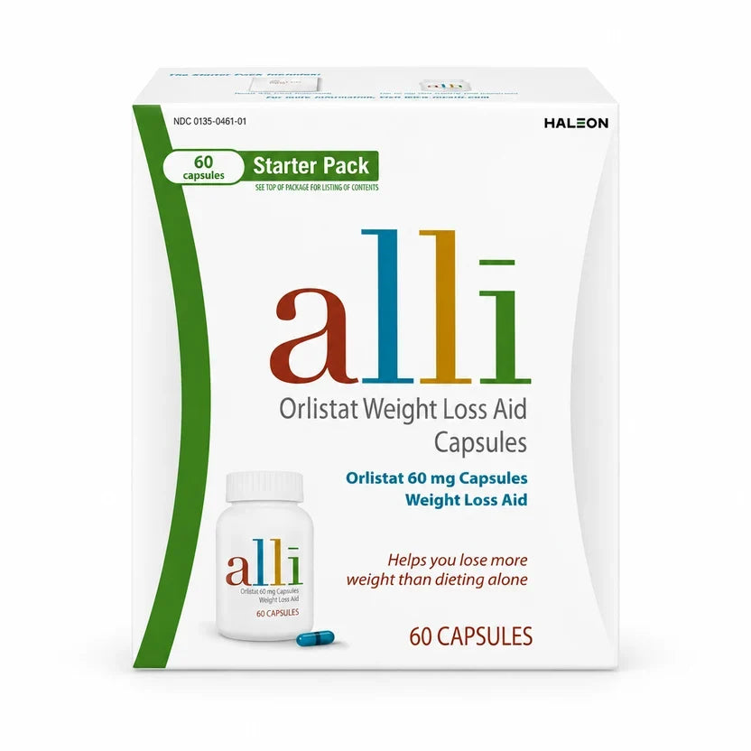 Orlistat 60mg Weight Loss Aid 60 Capsules