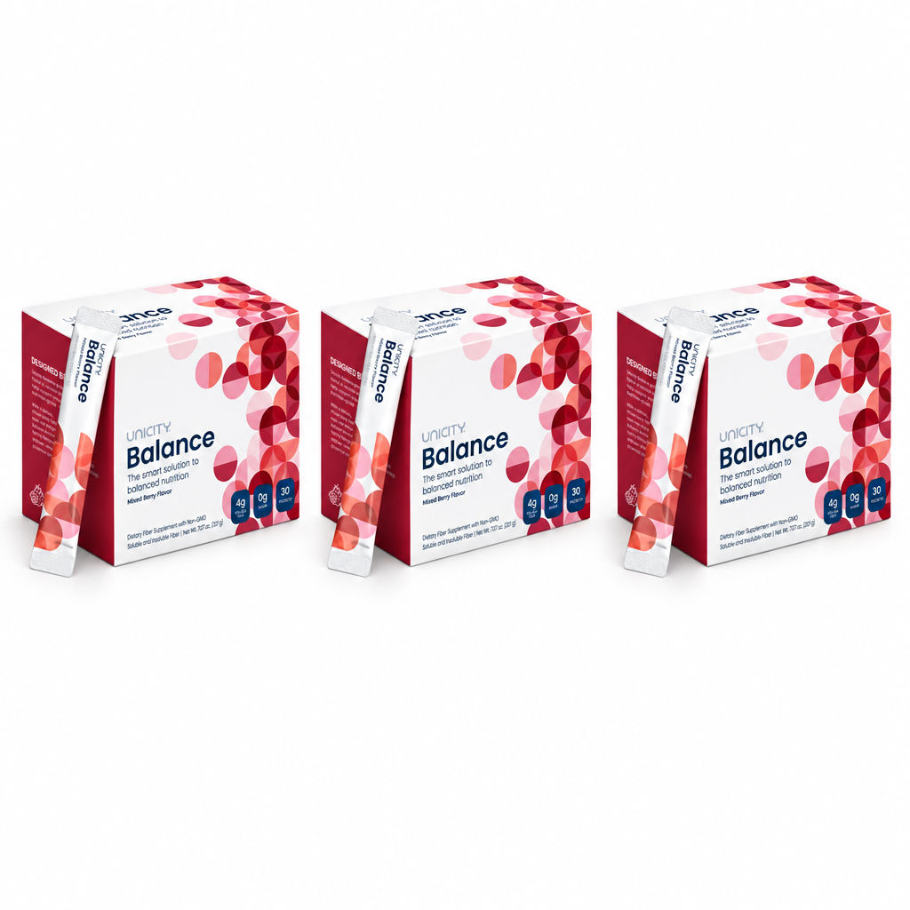Unicity Balance Mixed Berry 30 Packets ( Pack of 3 )