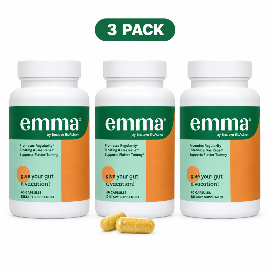 Emma Gut Health Support 60 Capsules ( Pack of 3 )