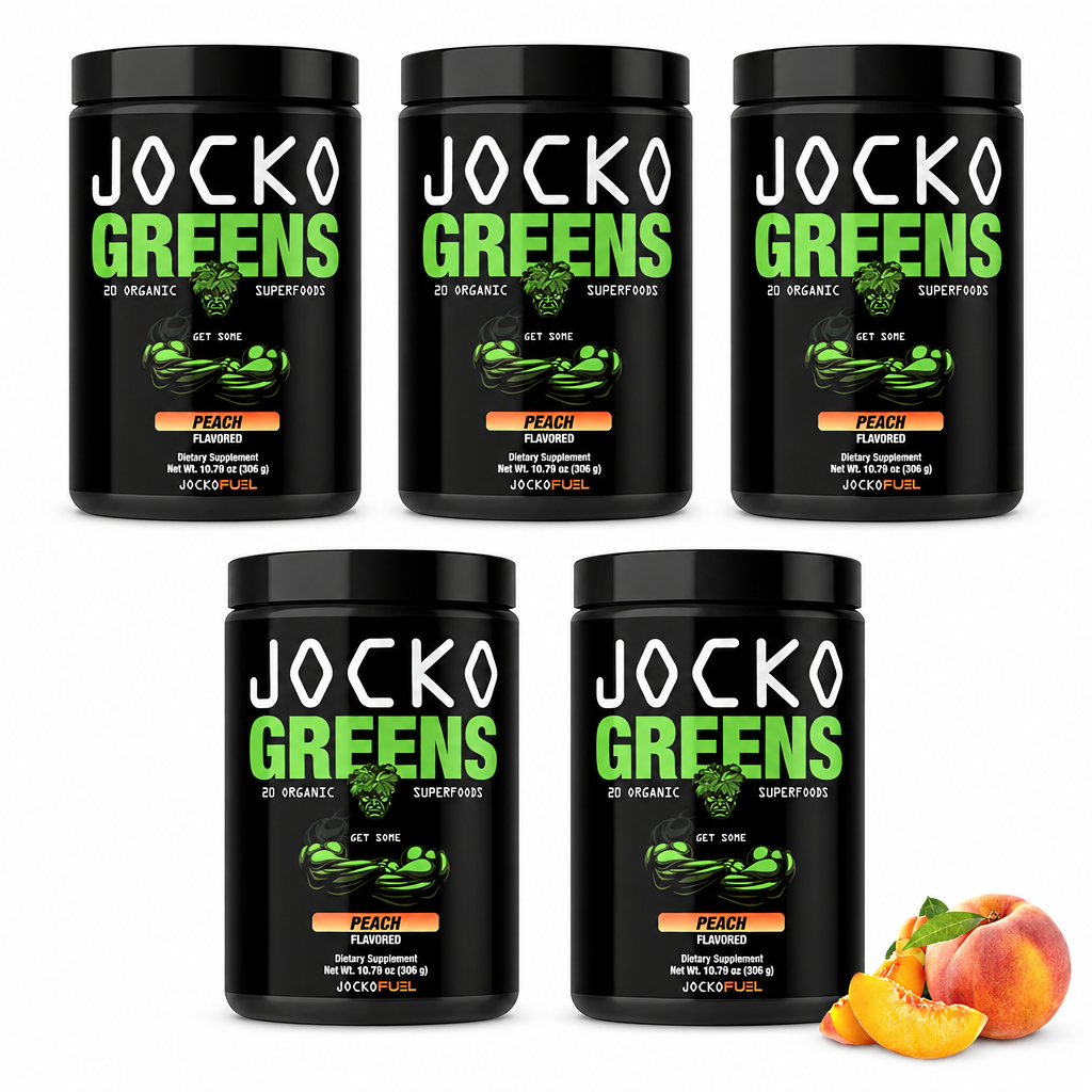 Jocko Greens Peach Organic Superfood Powder ( Pack of 5 )