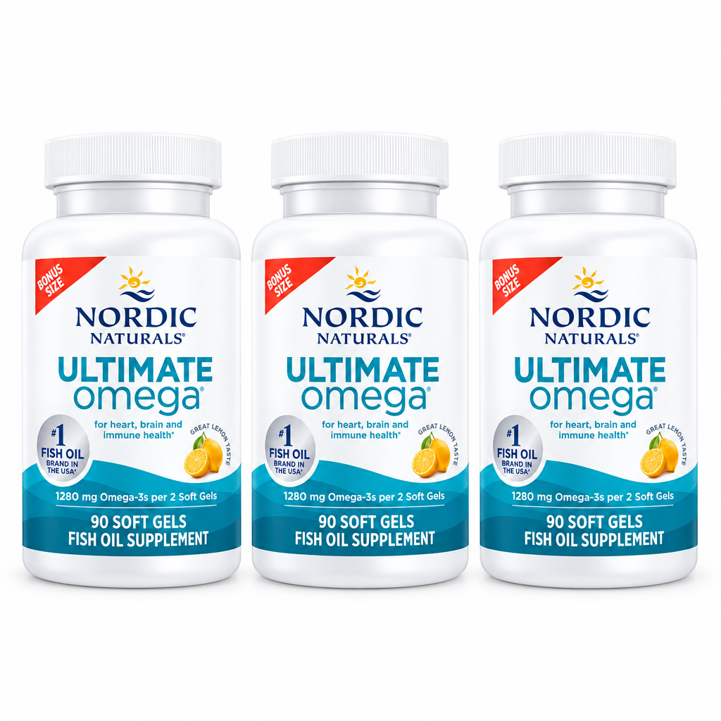 Nordic Naturals Ultimate Omega 3-pack