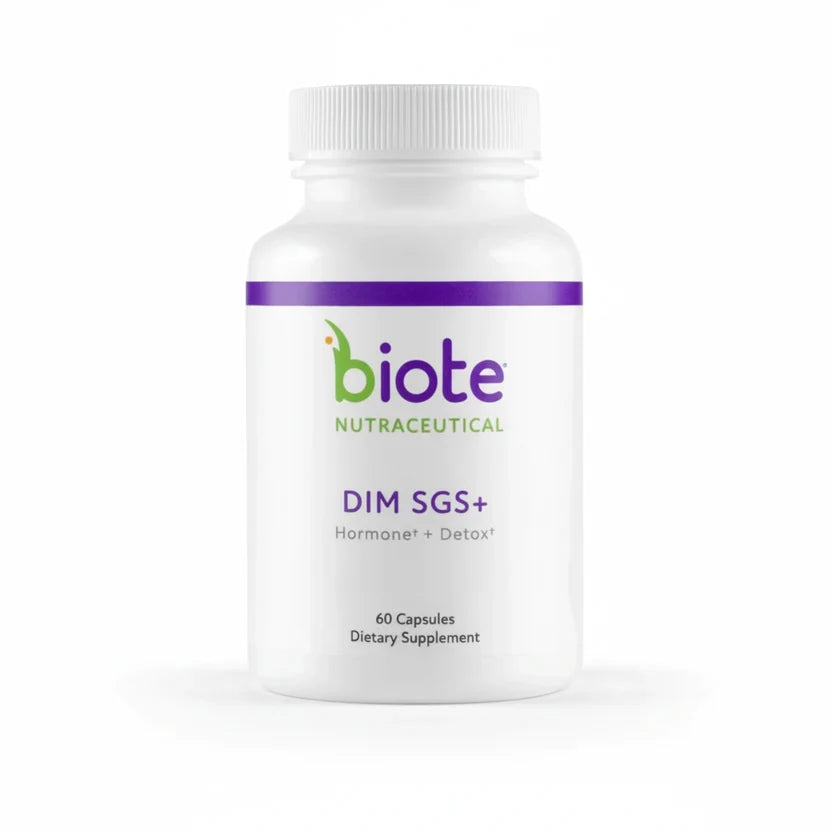 BIOTE DIM SGS+ Hormone & Detox Support 60 Capsules